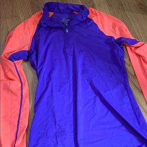 Nike pro dri fit quarter zip